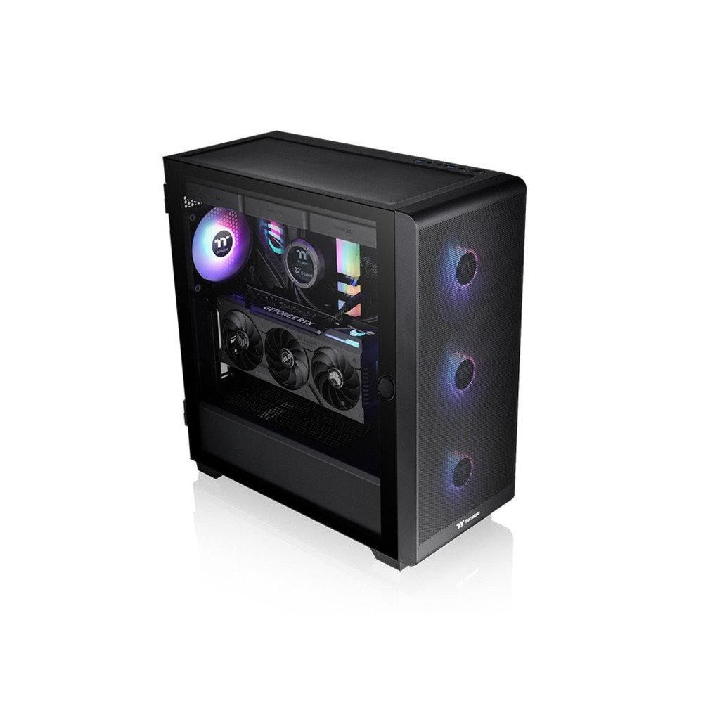 Thermaltake S250 TG ARGBMid tower case, tempered glass4x CT120 ARGB Sync Fans,Mesh front panel