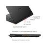 OMEN laptop 16-wf1007nn16,1FHD, Intel core i7-14700HX16GB DDR5, 512GB SSD, RTX 4070 8GB, RGB