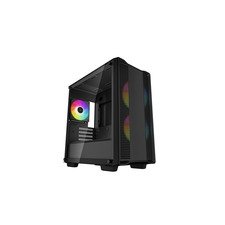 DeepCool Case CC360 ARGBmATX, mini-itx, 3x 120mm fanstempered glass