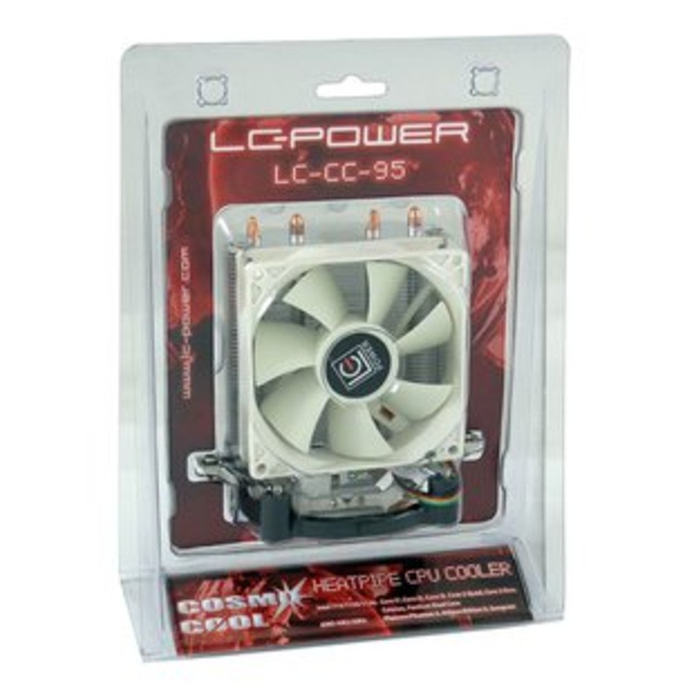 LC-Power CPU cooler LC-CC-95AMD AM2/AM3/FM1/FM2 socketsIntel LGA 775/1150/1151/1155/1156