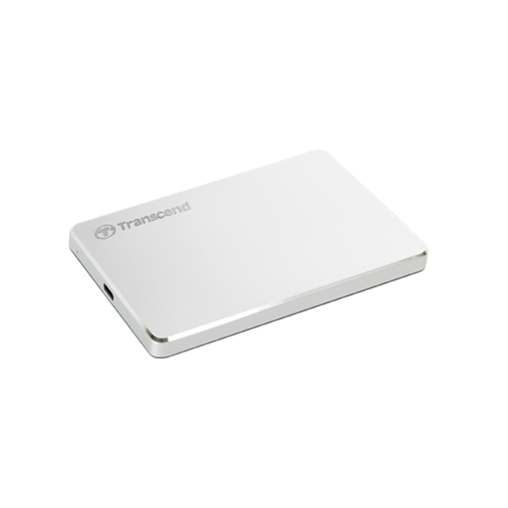 Transcend HDD 2TB StoreJet C3SPortable,Type-C,Silver
