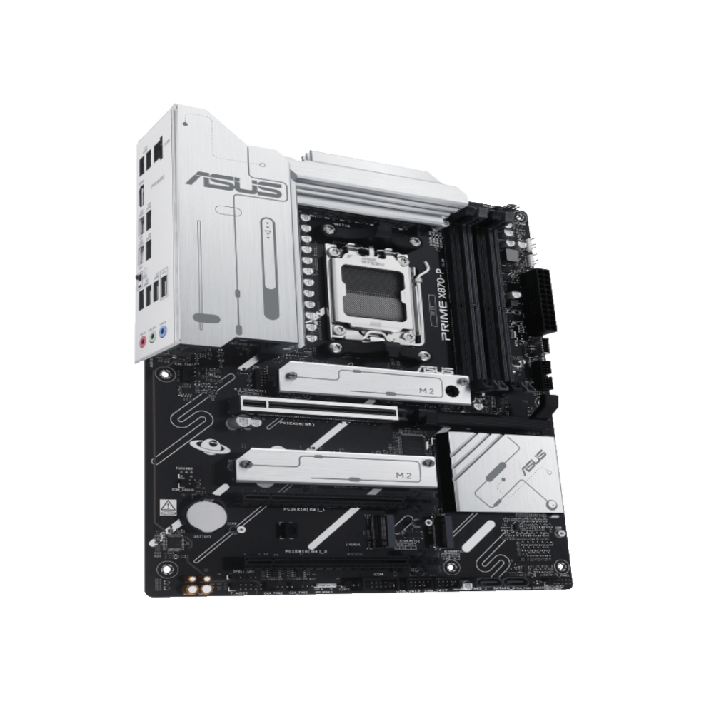 ASUS MB PRIME X870-PX870, AM5; 4xDDR54x M.2; 2x SATA,HDMI,10x USB, RAID,ATX
