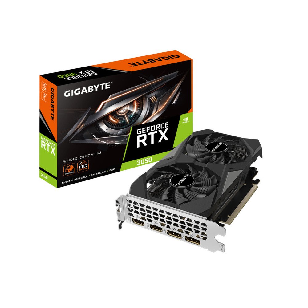 Gigabyte RTX 3050 WindForce 6GB GDDR6