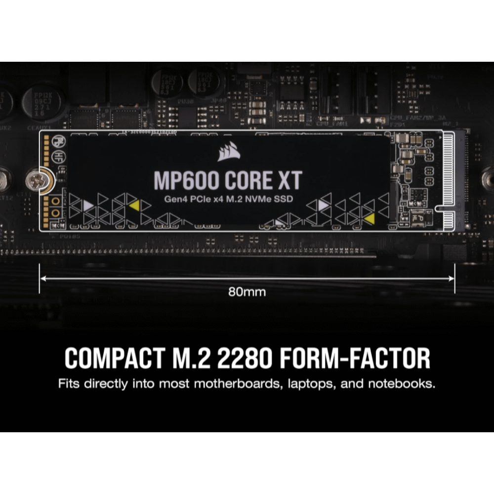 Corsair SSD 1TB M.2. MP600 CXTPCIe Gen4x4, 5.900/5.000MB/s