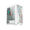 Gigabyte CASE C301G White3xARGB fans(1xRear; 3xFront)GPU H : 400mm; Dust filter