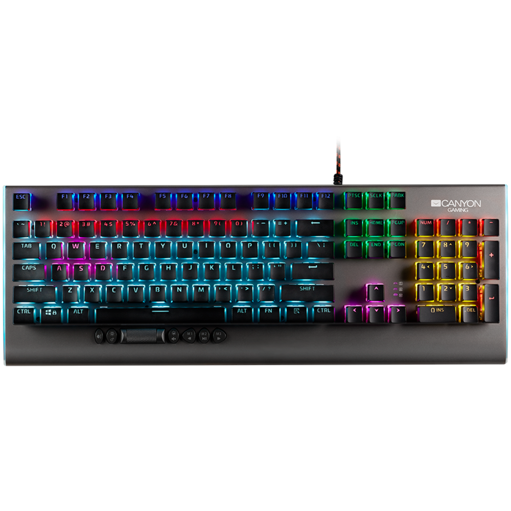 CANYON Interceptor GK-8 Gaming Tastatura sa Osvjetljenjem