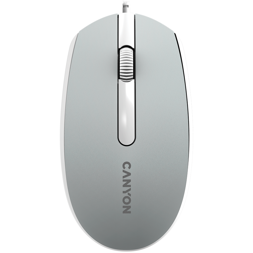 Canyon M-10 Žičani Miš Tamno Siva