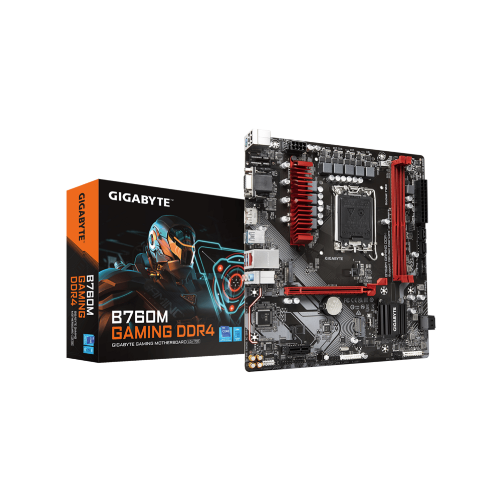 Gigabyte MB B760M GAMING DDR4LGA1700; 2xDDR4; 2xM.2; 4xSATA8xUSB; HDMI, DP; mATX;