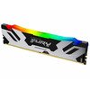 Kingston 16GB 6400MHz DDR5 RGBFury Renegade,Black/Silver RGB(1x16GB), CL32, 288-pin, XMP,