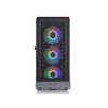 Thermaltake Ceres 500 TG ARGB Mid tower, SPCC, 3x CT140 ARGB fan, 1x CT140 ARGB fan
