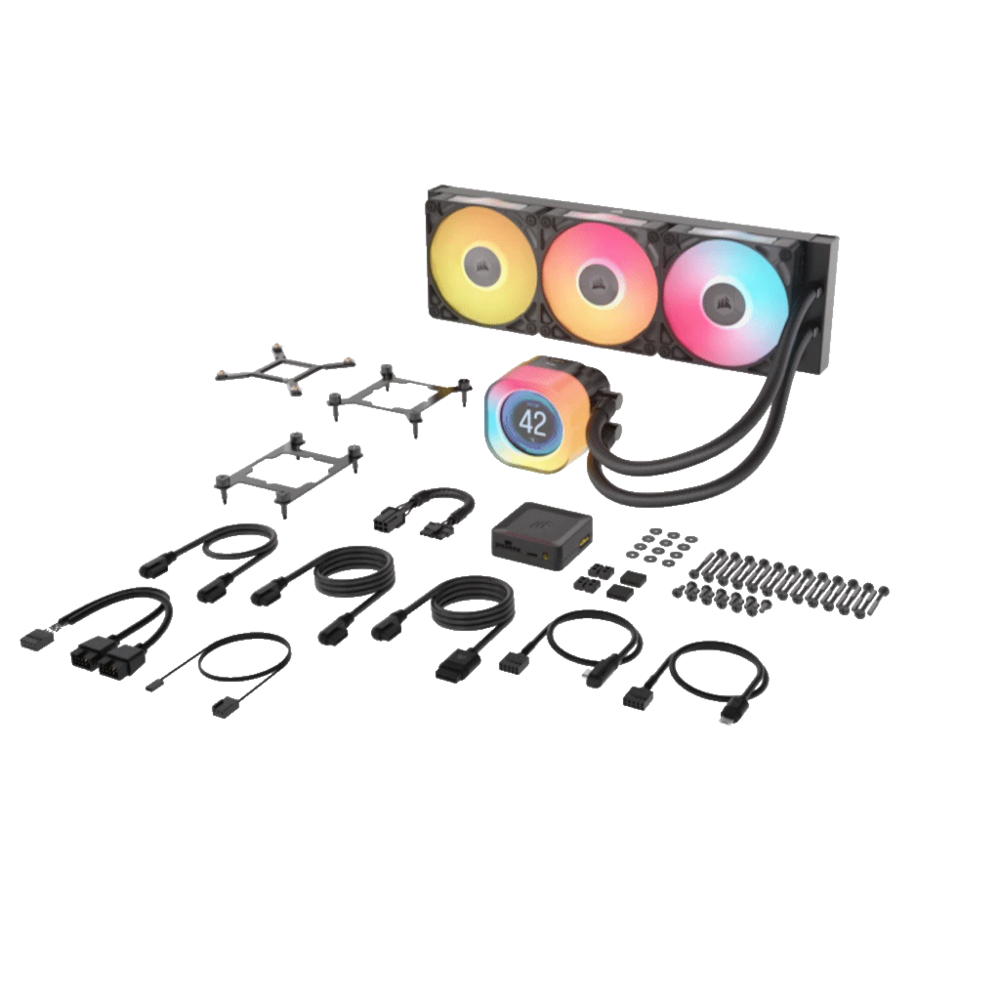 CORSAIR TITAN 360 RX LCD Crni AIO CPU Cooler