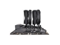Thermaltake Toughair 710 Black CPU Cooler, Dual Tower, 2x 140mm Ventilatori