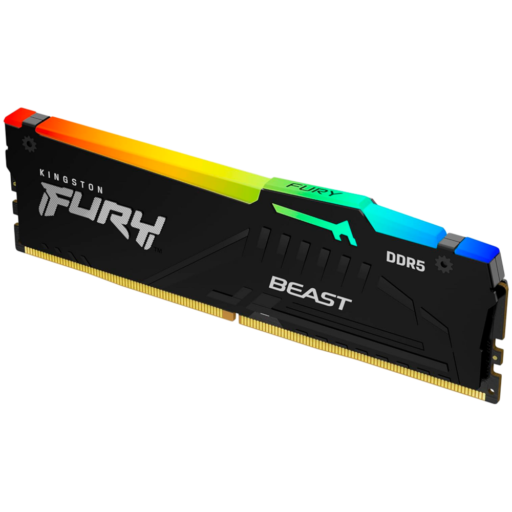 Kingston 16GB DDR5 6800MT/s FURY Beast RGB Memorija