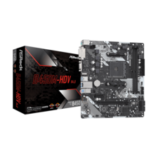 ASRock B450M-HDV R4.0 AMD B450 Micro ATX