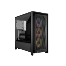 CORSAIR FRAME 4000D RS ARGB3xRS120 ARGB fans, 360mm rad170mm cooler, 430mm GPU, ATX, Black