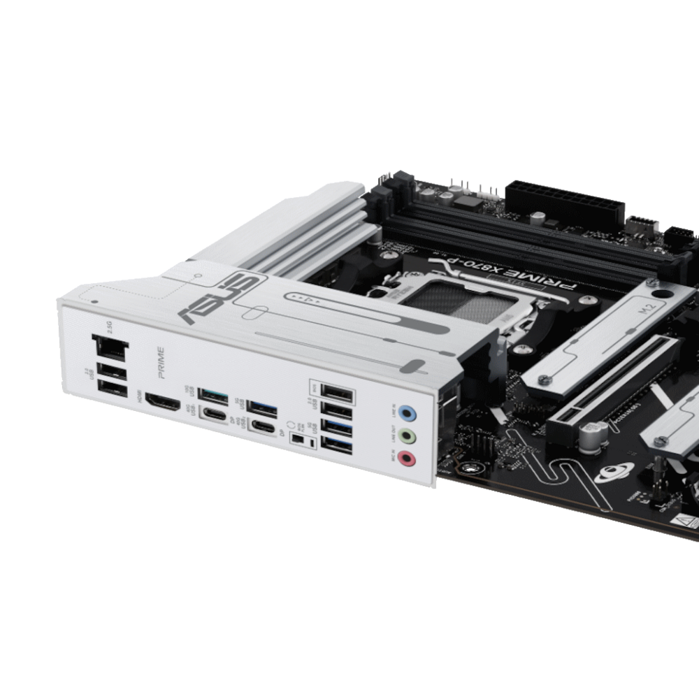 ASUS MB PRIME X870-PX870, AM5; 4xDDR54x M.2; 2x SATA,HDMI,10x USB, RAID,ATX
